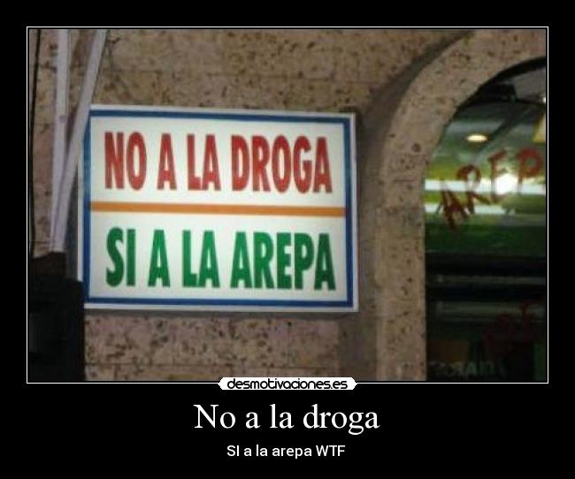 No a la droga -