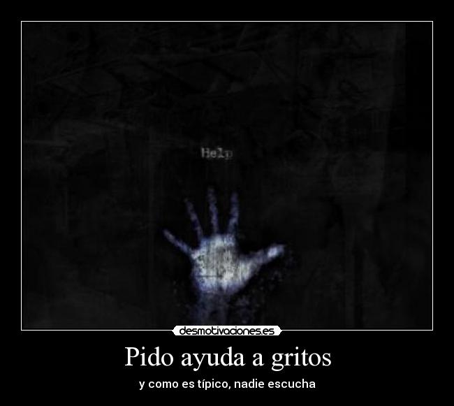 carteles ayuda zghj desmotivaciones