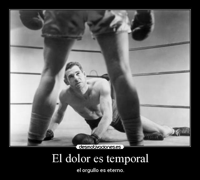 El dolor es temporal - 