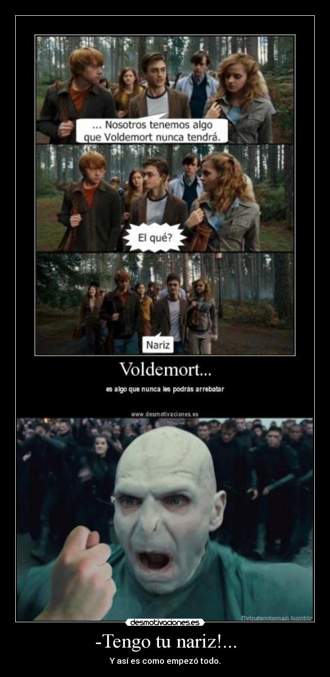-Tengo tu nariz!... - 