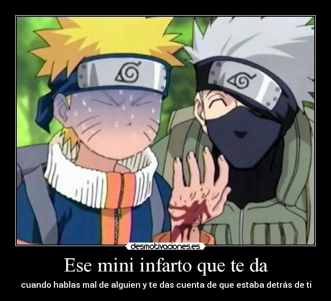 Ese mini infarto que te da -