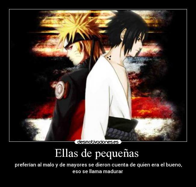 carteles saske naruto desmotivaciones