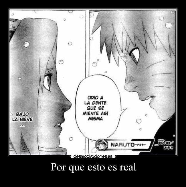 Por que esto es real -