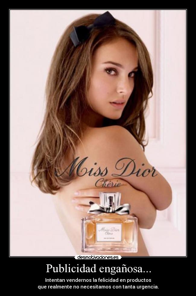 Publicidad engañosa... -