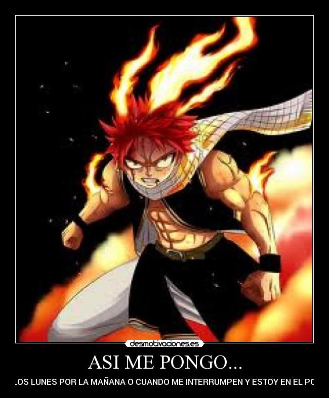 ASI ME PONGO... - LOS LUNES POR LA MAÑANA O CUANDO ME INTERRUMPEN Y ESTOY EN EL PC