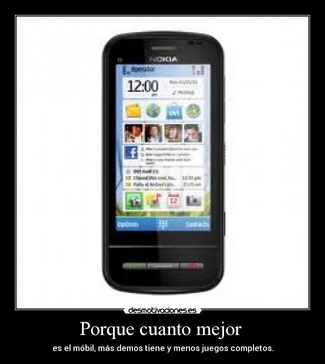 Porque cuanto mejor -