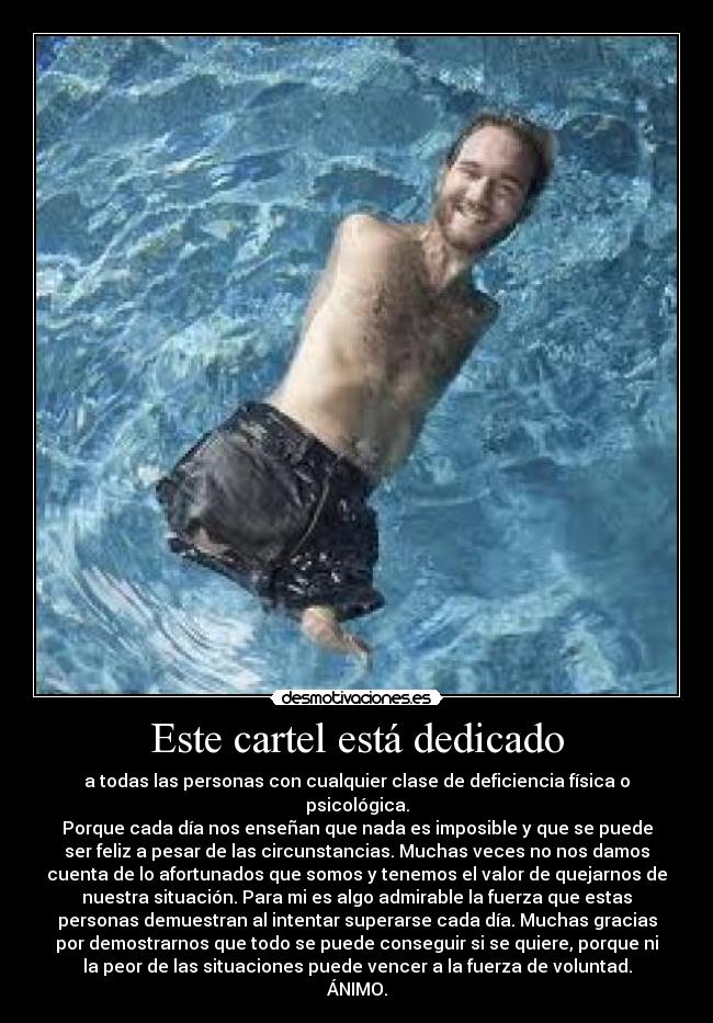 Este cartel está dedicado - 