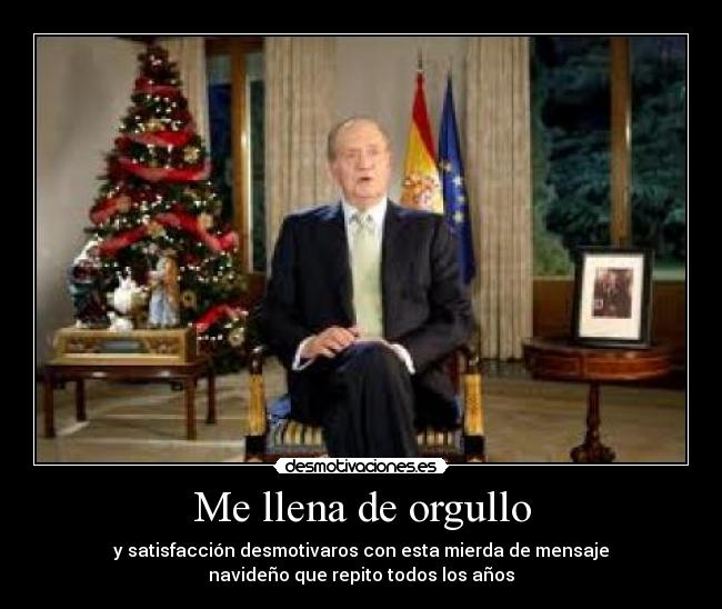 Me llena de orgullo -