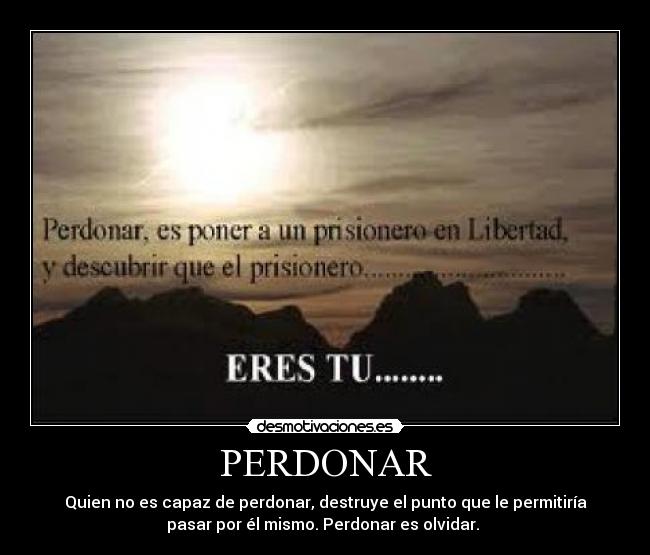 carteles perdonar desmotivaciones