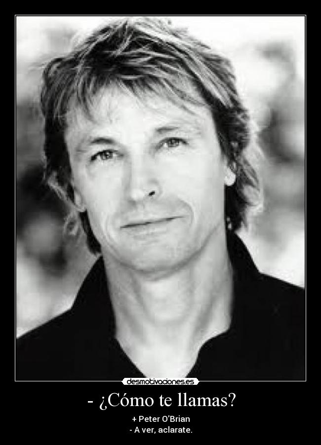 - ¿Cómo te llamas? - 