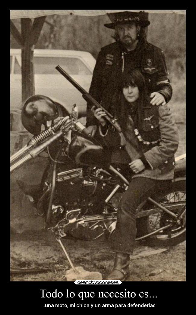 Todo lo que necesito es... -