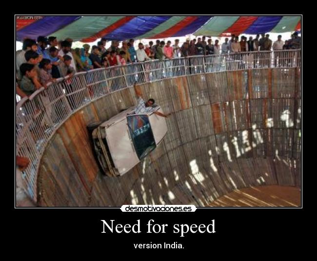 Need for speed - version India.