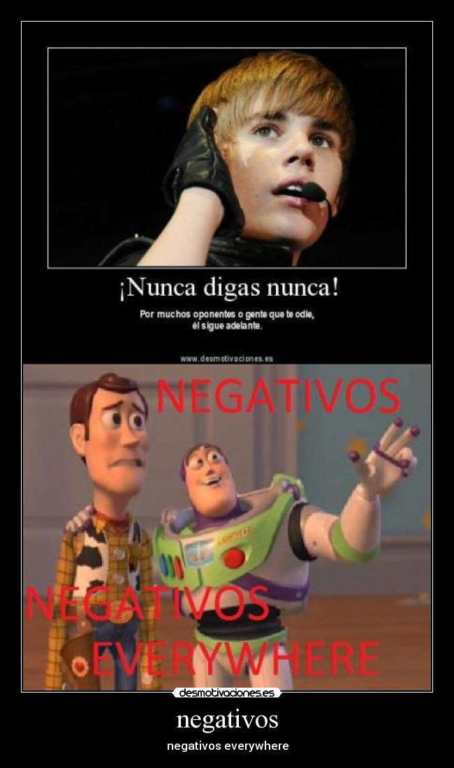 negativos - negativos everywhere