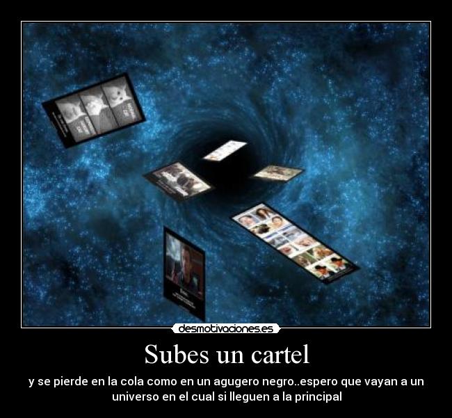 carteles principaluniverso cartel desmotivaciones