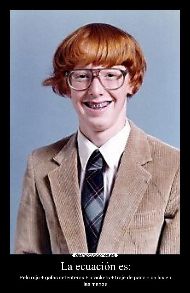 La ecuación es: - 