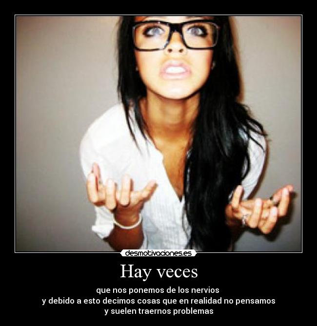 Hay veces - 