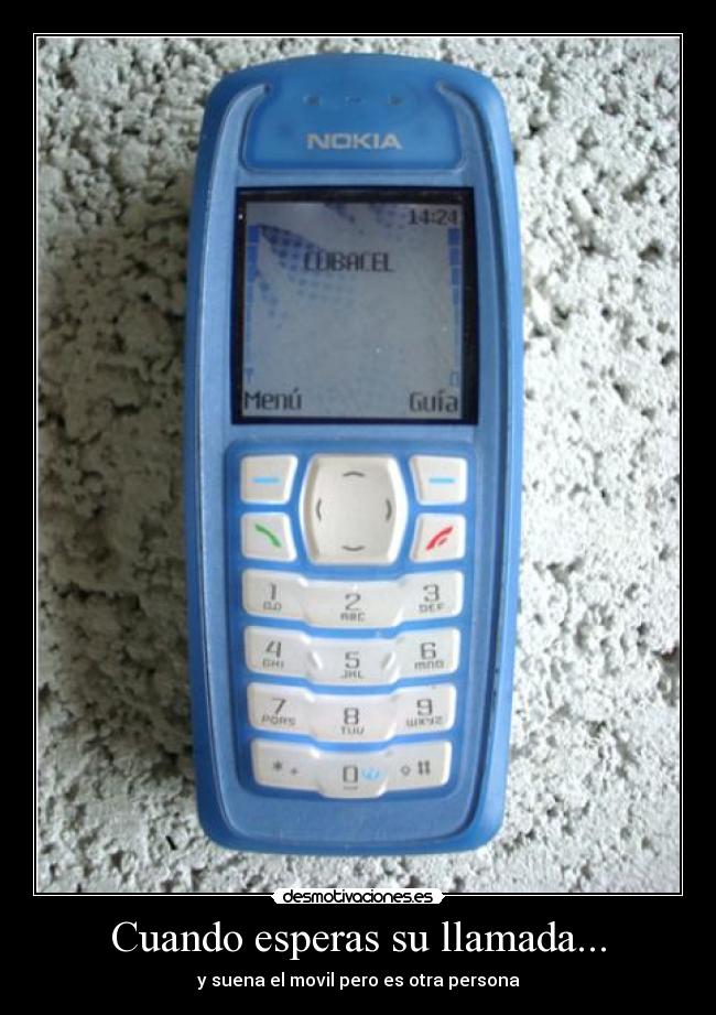 carteles cuando esperas llamada desmotivaciones
