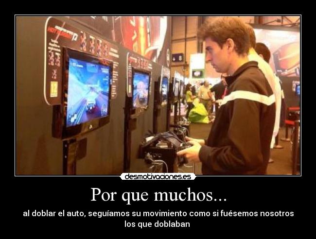 Por que muchos... -