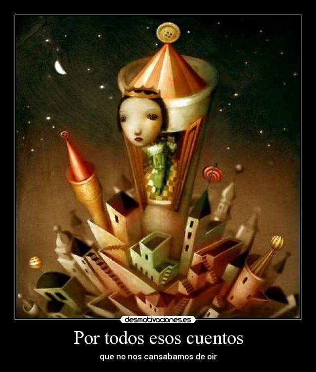 carteles cuentos desmotivaciones