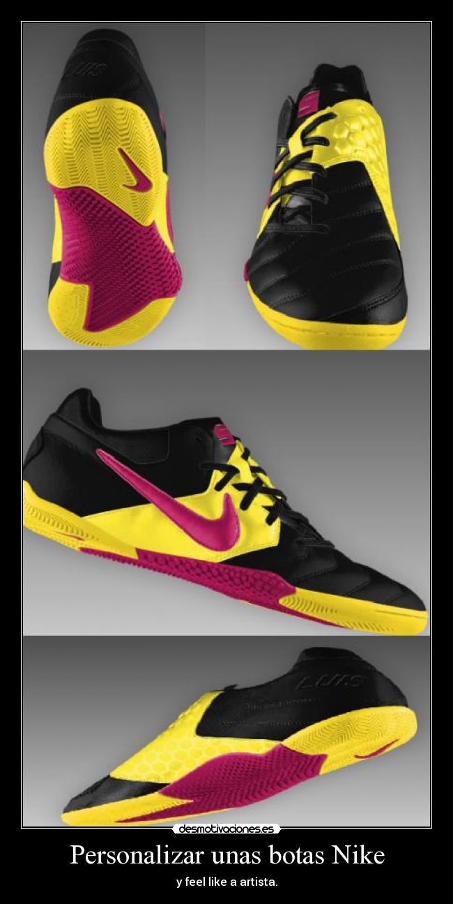 Personalizar unas botas Nike - 