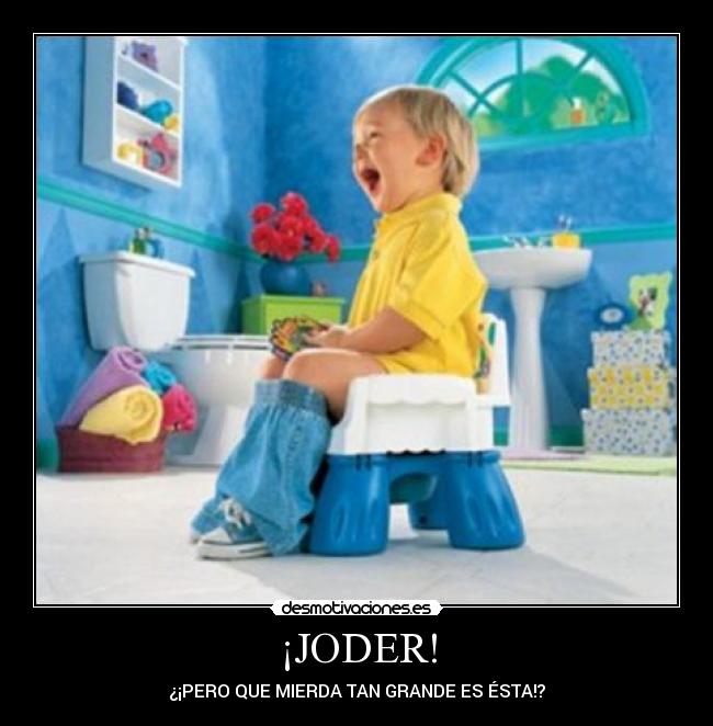 ¡JODER! - ¿¡PERO QUE MIERDA TAN GRANDE ES ÉSTA!?