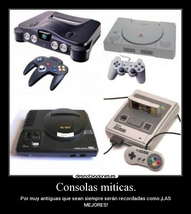 Consolas miticas. - 