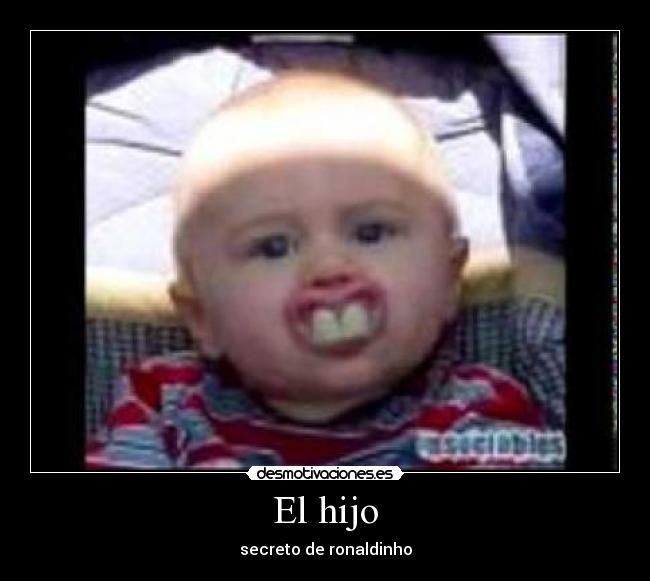 El hijo - secreto de ronaldinho
