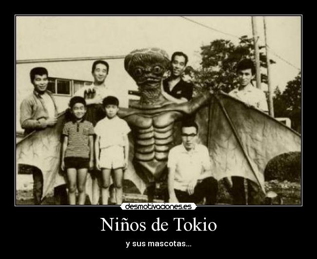 Niños de Tokio - y sus mascotas...