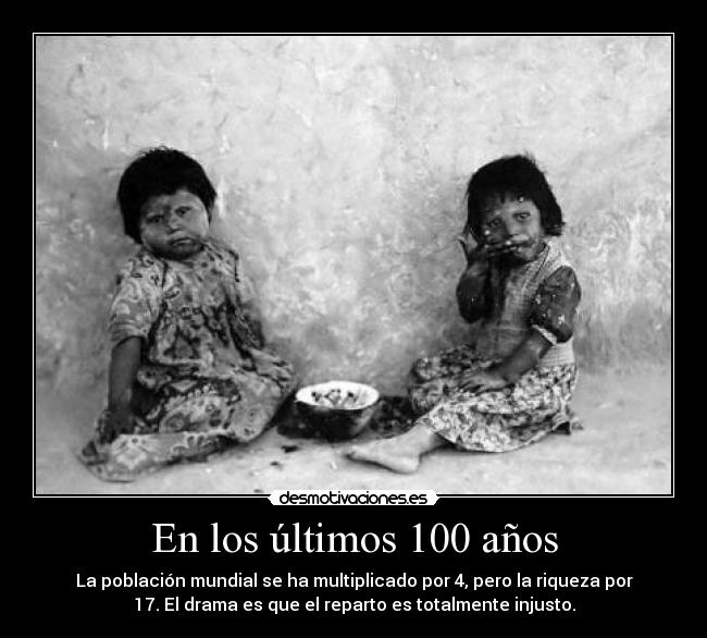 En los últimos 100 años - 