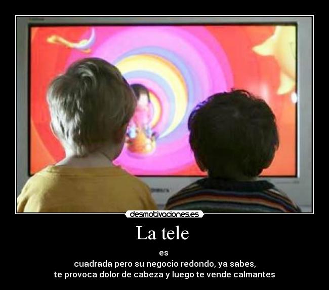 La tele -