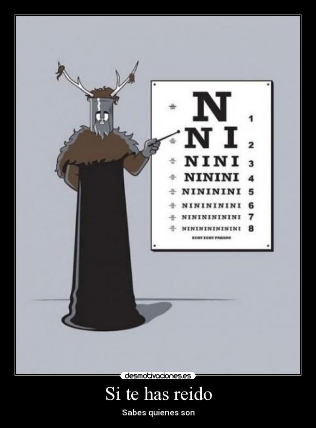 Si te has reido - Sabes quienes son