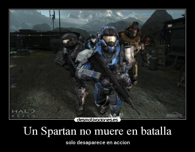 Un Spartan no muere en batalla - 