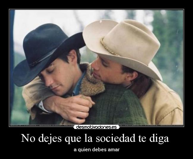 No dejes que la sociedad te diga -