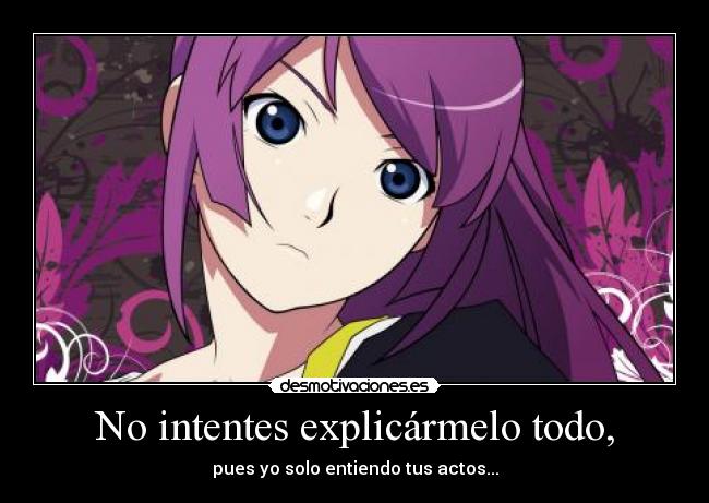 carteles bakemonogatari desmotivaciones