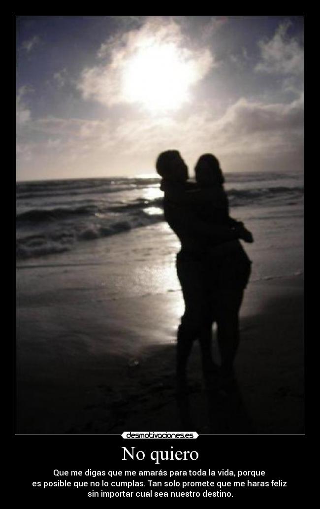 No quiero - 