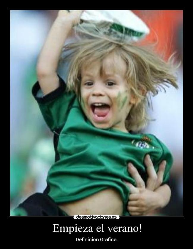 Empieza el verano! - Definición Gráfica.