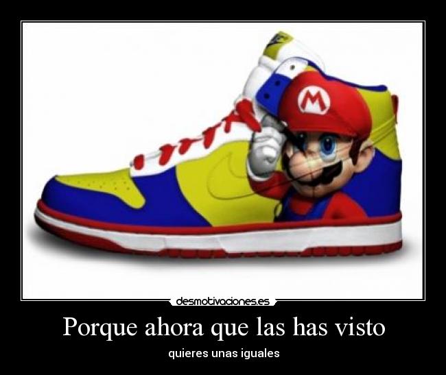 Porque ahora que las has visto -