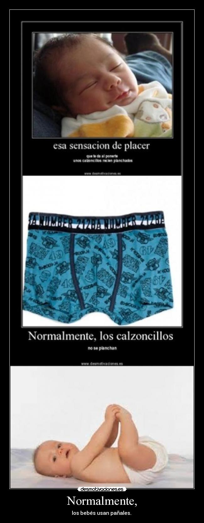 Normalmente, - 