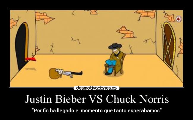 Justin Bieber VS Chuck Norris - 