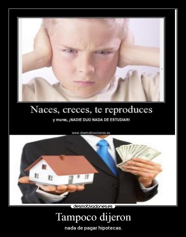 carteles hipotecas desmotivaciones
