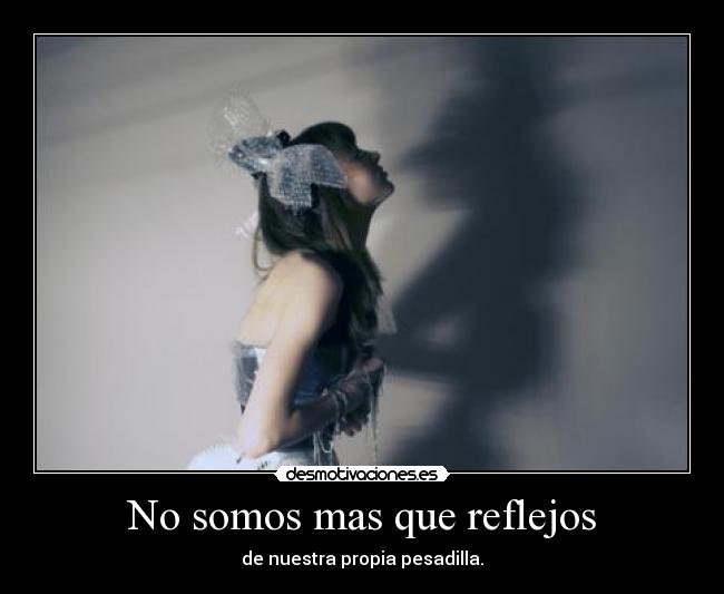 No somos mas que reflejos - 