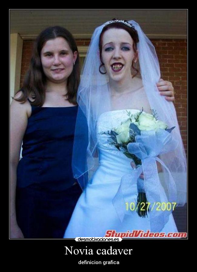Novia cadaver - definicion grafica