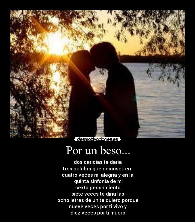 Por un beso... - 