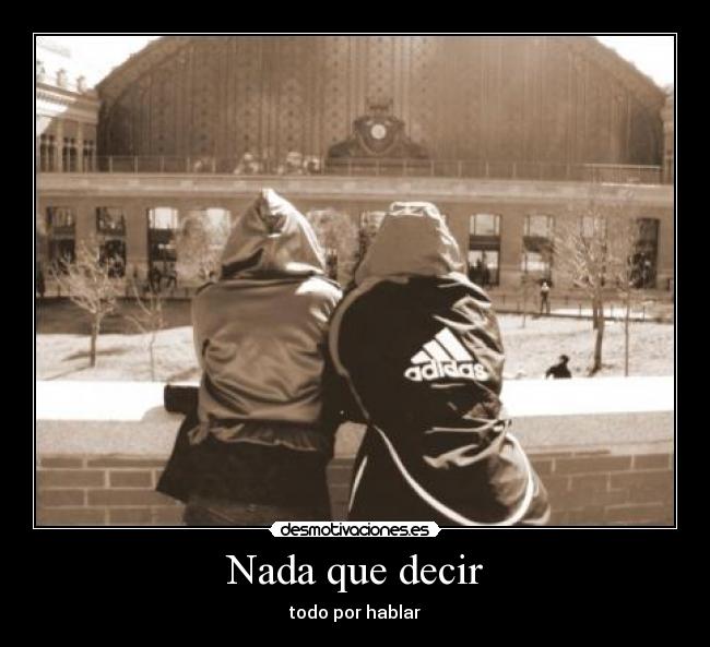 Nada que decir - 