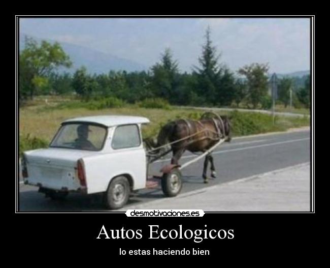 Autos Ecologicos - lo estas haciendo bien