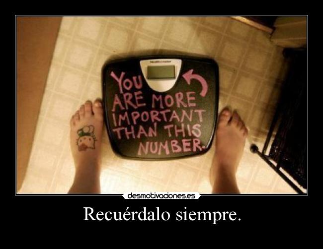 Recuérdalo siempre. - 