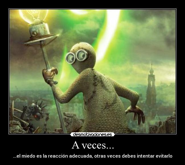 A veces... -