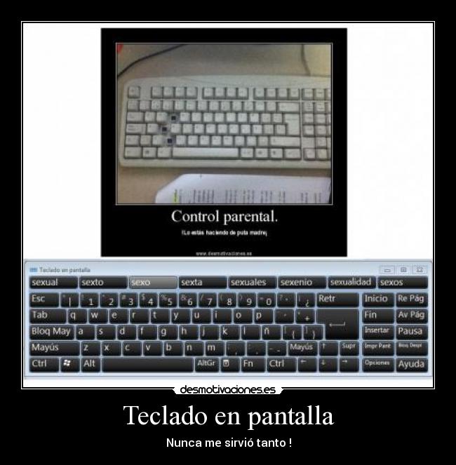 Teclado en pantalla - 
