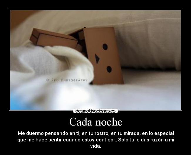 Cada noche -