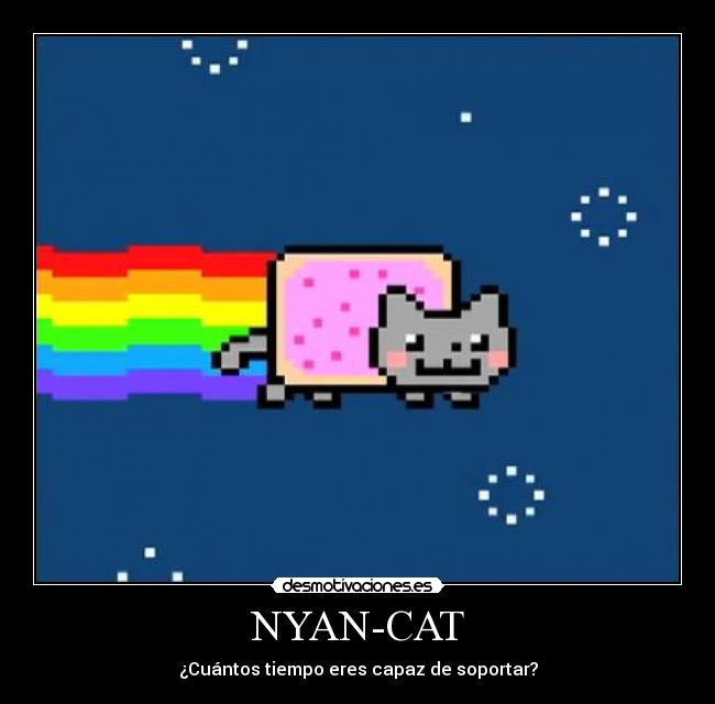 NYAN-CAT - ¿Cuántos tiempo eres capaz de soportar?